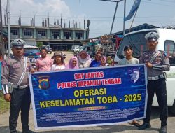 Satlantas Polres Tapteng Sosialisasikan Keselamatan dan Tertib Berlalulintas Pada Masyarakat Aktif Pengguna Jalan Raya