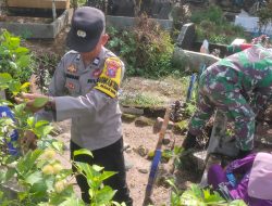 Sambut Ramadhan, TNI – Polri Di Kota Sibolga Dan Instansi Terkait Gelar Bersih Bersih TPU