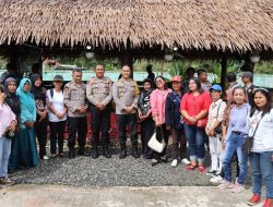 Polres Tapteng Gelar Ngopi Bareng dengan Jurnalis