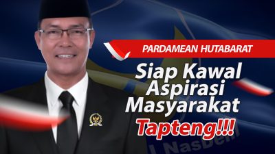 Pardamean Hutabarat Siap Kawal Aspirasi Masyarakat Tapteng, Ini Yang Akan Dilakukan