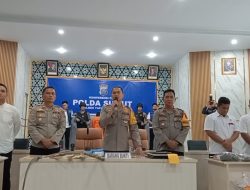 Kapolres Tapteng Gelar Konferensi pers Ungkap Berbagai Kasus Tindak Pidana Diwilayah Hukumnya