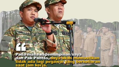 Wali Kota Sibolga : Tegaskan Pentingnya Disiplin dan Komitmen Pelayanan