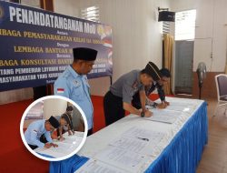 Wujudkan Layanan Bantuan Hukum Gratis, Kalapas Sibolga Teken MoU dengan LKBH Sumatera