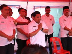 Tinjau Lokasi Kebakaran, Wali Kota Sibolga Sampaikan Belasungkawa Kepada Para Korban