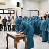 Usai Dikukuhkan, Ny. dr. Rahma Syukri Penarik Resmi Menjabat Sebagai Ketua TP PKK Kota Sibolga