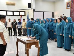 Usai Dikukuhkan, Ny. dr. Rahma Syukri Penarik Resmi Menjabat Sebagai Ketua TP PKK Kota Sibolga