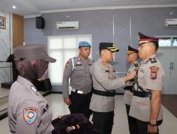 Kapolres Tapteng pimpin Upacara Sertijab Kabag Ops Polres Tapanuli Tengah