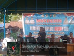 Musyawarah Desa Pembentukan Koperasi Merah Putih Desa Sigambo-gambo kecamatan Barus berjalan Lancar