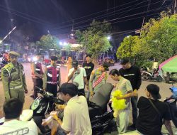 Patroli Gabungan Berikan Sosialisasi Call Center 110, Lapor Aksi Premanisme Berkedok Ormas