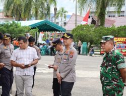 Kapolres Pantau Pengamanan Mayday di Tapanuli Tengah : Kegiatan Berjalan Kondusif