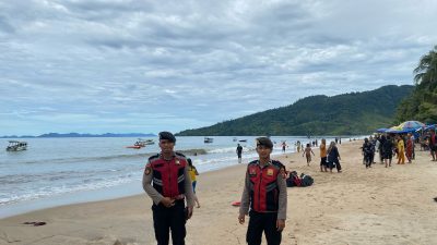 Polres Tapanuli Tengah Perkuat Pengamanan Objek Wisata Libur Waisak