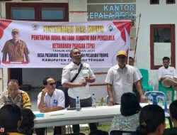 Tentang Program Ketahanan Pangan, Desa Pasaribu Tobing Gelar MUSDESUS