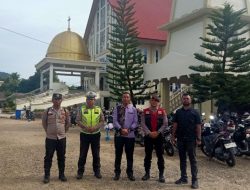 Polres Tapteng Kerahkan Ratusan Personel Amankan Ibadah Peringatan Kenaikan Isa Almasih