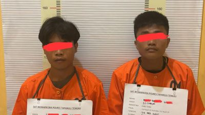 Sat Narkoba Polres Tapteng, Tangkap Dua Pengedar Sabu dari Pinangsori