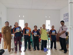 Masyarakat Desa Janji Maria Sangat Senang Atas Adanya Beberapa Bantuan Yang Dibagikan Oleh Pemdes