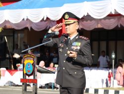 Upacara Hari Bhayangkara 79 Polres Tapanuli Tengah