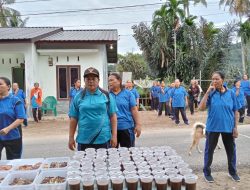 Wujud Kepedulian Kepada Masyarakat Pasaribu Tobing Jae Gerakkan Senam Lansia