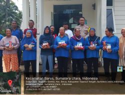 Pemerintah Desa Sigambo-gambo Bagikan Susu Dan PMT Sekaligus Pengobatan Gratis Bagi Para lansia