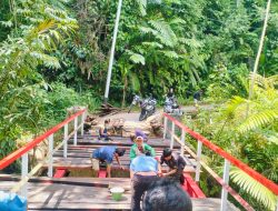 Masyarakat Dusun I, Desa Sialogo Sangat Senang Tentang Pembangunan Rehab Jembatan