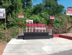 Desa Pasaribu Tobing Jae Manfaatkan Dana Desa Untuk Membangun ICON Desa