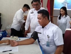 Ka Lapas llA Sibolga Gelar Donor Darah dan Pengobatan Gratis Peringati 1 Tahun Kemenimipas