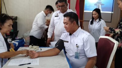 Ka Lapas llA Sibolga Gelar Donor Darah dan Pengobatan Gratis Peringati 1 Tahun Kemenimipas