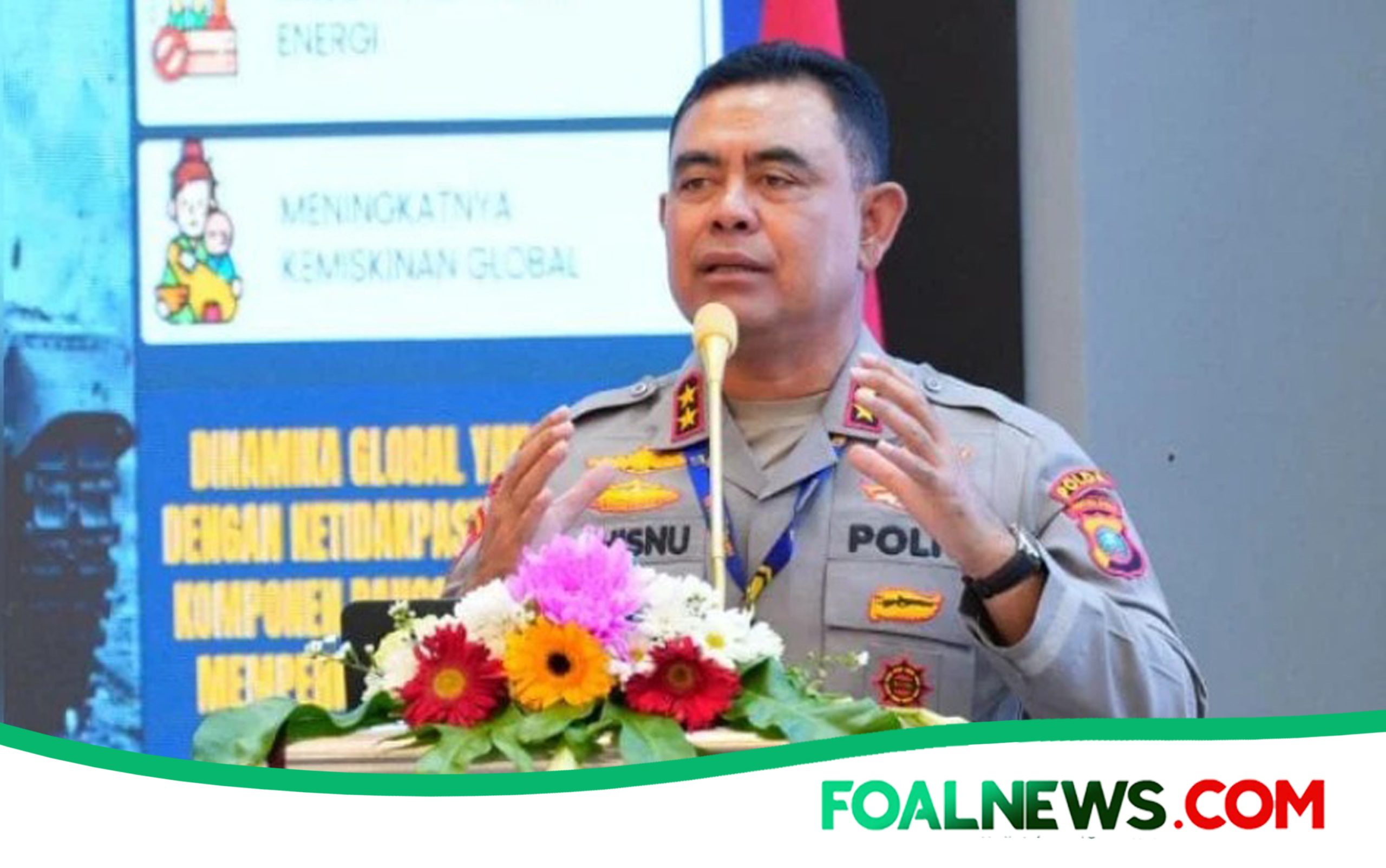 Ket Gbr : Kapolda Sumut, Irjenpol Whisnu Hermawan Februanto, pimpin Rapat Pimpinan (Rapim) Tahun 2026 yang digelar Polda Sumatera Utara di Medan, Selasa.