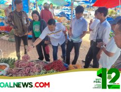 Harga 13 Bapokting di Pasar Sibolga Stabil, Stok Dipastikan Aman