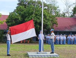 SMA N 1 Sibabangun Gelar Upacara Bendera Perdana Pasca Libur Ramadan