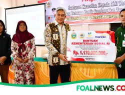 78 Ahli Waris Korban Bencana alam di Tapteng Terima Santunan dari Kemensos yang diserahkan oleh Sekdakab Tapteng