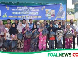 Upaya Kendalikan Harga Jelang Idulfitri 1447 H, Wakil Wali Kota Sibolga Tinjau Operasi Pasar Murah