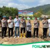 Polres Tapteng Ikut Dukung tanam Raya Serentak Kuartal I 2026
