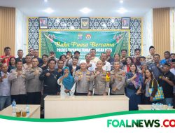 Kapolres Tapanuli Tengah Ajak Insan Pers Jaga Kondusivitas Pasca-Bencana Pererat Tali Kasih