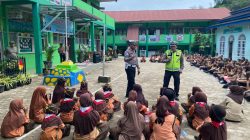 Polantas Menyapa dalam PERSAMI MTs Negeri Sibolga, Satlantas Edukasi Tertib Lalu Lintas