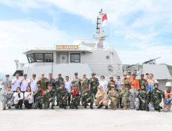 Wali Kota Sibolga Saksikan Simulasi Penanggulangan Kecelakaan Laut Pacific Partnership 2026