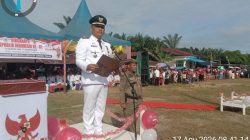 Camat Manduamas Sahala Sihotang Pimpin Upacara kemerdekaan HUT RI ke-81