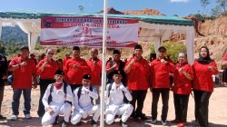 PDI Perjuangan Gelar Upacara HUT ke-81 RI dan Aksi Sosial di Daerah Bencana Kecamatan Tukka