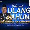 Ulang Tahun ke-45 Josua M. Habeahan: Penuh Syukur, Berjanji Lebih Mengabdi dan Siap Maju Lebih Luas Demi Tapanuli Tengah