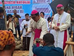 Solidaritas Kemanusiaan, Jaringan Caritas Indonesia Serahkan 35 Unit Hunian Tetap dan Awali Pembangunan Gereja di Tapanuli Tengah