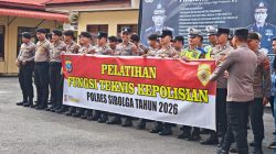 Polres Sibolga Gelar Pelatihan Fungsi Reserse Narkoba. Di pimpin ipda Bosen Saragih