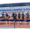 Tekan Peredaran Barang Ilegal, Bea Cukai Sibolga Musnahkan 4,3 Juta Batang Rokok Ilegal Senilai Rp6,4 Miliar