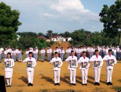 SMK N 1 Sirandorung Gelar Upacara Hari Kesaktian Pancasila, Sekcam Ajak Siswa Rawat Nilai-Nilai Ideologi Bangsa