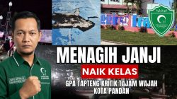 Menagih Janji “Naik Kelas” GPA Tapteng Kritik Tajam Wajah Kota Pandan yang Makin Suram